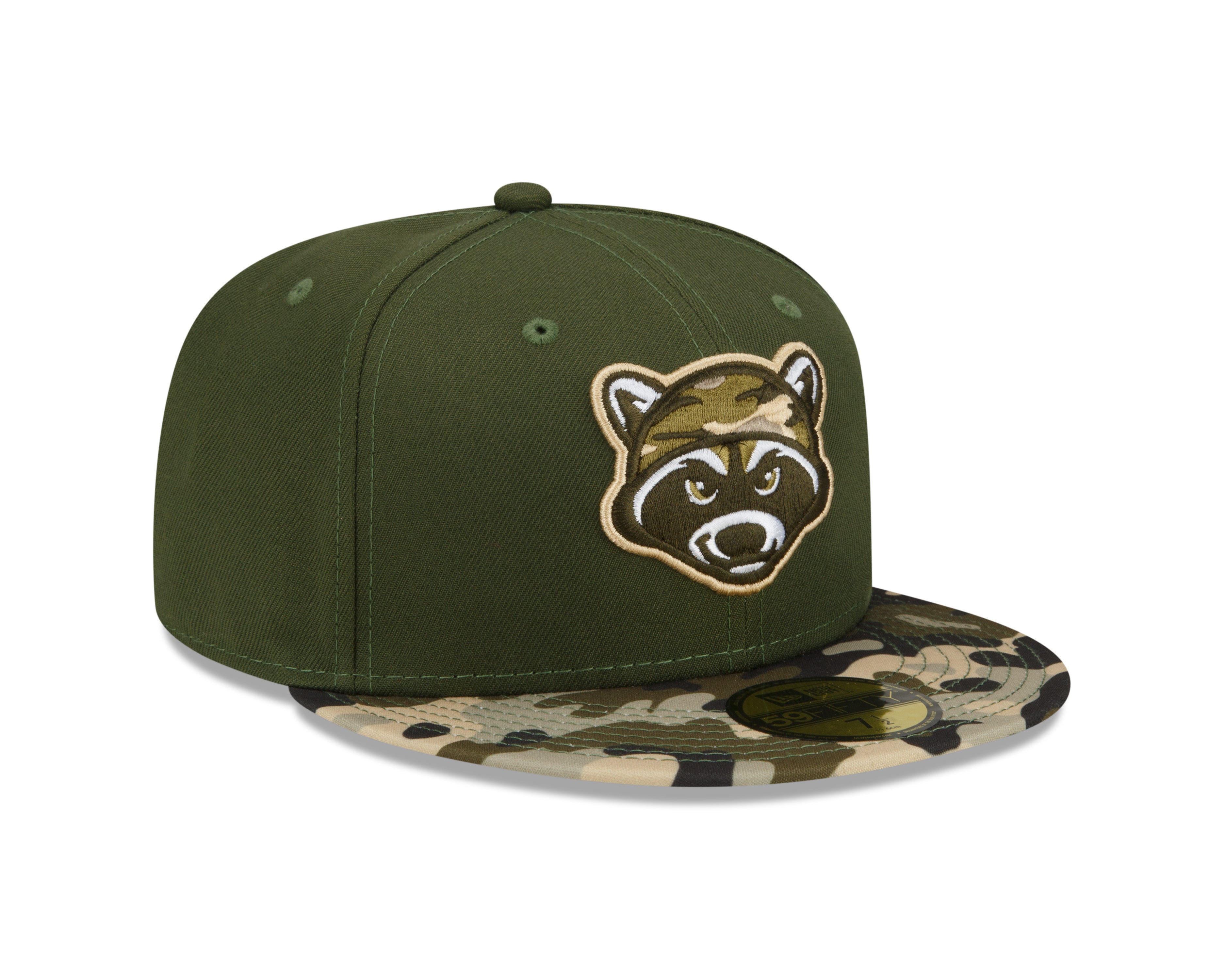 New Era - 59fifty Fitted - MiLB - Theme Night - Hudson Valley Renegades  - Olive/Camo - Headz Up 