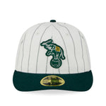 New Era - 59fifty Retro Crown - Heritage - Oakland Athletics Cooperstown - Chrome White - Headz Up 
