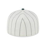 New Era - 59fifty Retro Crown - Heritage - Oakland Athletics Cooperstown - Chrome White - Headz Up 