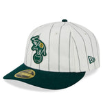 New Era - 59fifty Retro Crown - Heritage - Oakland Athletics Cooperstown - Chrome White - Headz Up 