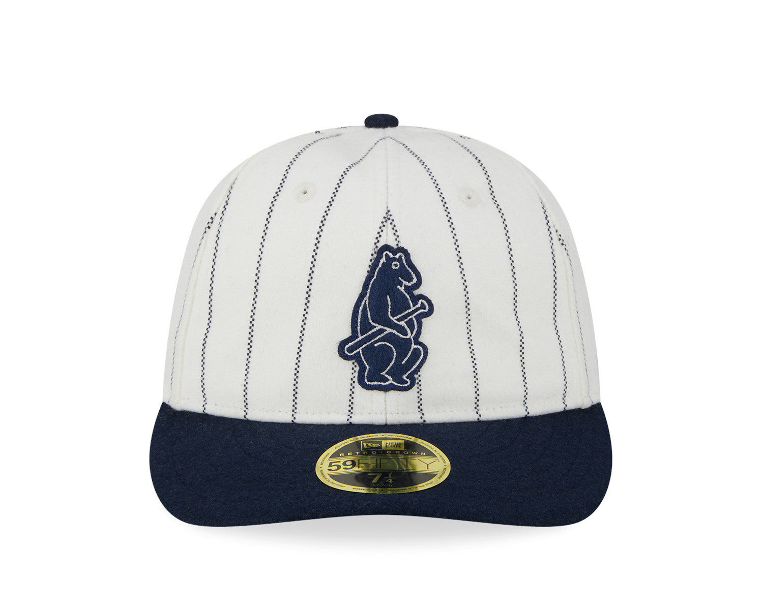 New Era - 59fifty Retro Crown - Heritage - Chicago Cubs Cooperstown - Chrome White - Headz Up 