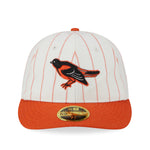 New Era - 59fifty Retro Crown - Heritage - Baltimore Orioles Cooperstown - Chrome White - Headz Up 