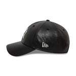 New Era - MLB Leather - New York Yankees - 9Forty Baseball Cap - Black - Headz Up 