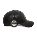 New Era - MLB Leather - New York Yankees - 9Forty Baseball Cap - Black - Headz Up 