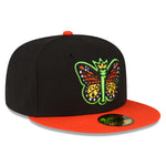 New Era - 59fifty Fitted - MiLB - COPA - Eugene Emeralds - Black/Red - Headz Up 