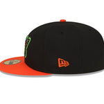 New Era - 59fifty Fitted - MiLB - COPA - Eugene Emeralds - Black/Red - Headz Up 