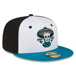 New Era - 59fifty Fitted - MiLB - COPA - Albuquerque Isotopes - White/Black/Teal - Headz Up 