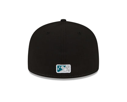 New Era - 59fifty Fitted - MiLB - COPA - Albuquerque Isotopes - White/Black/Teal - Headz Up 