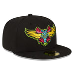 New Era - 59fifty Fitted - MiLB - COPA - Modesto Nuts - Black - Headz Up 