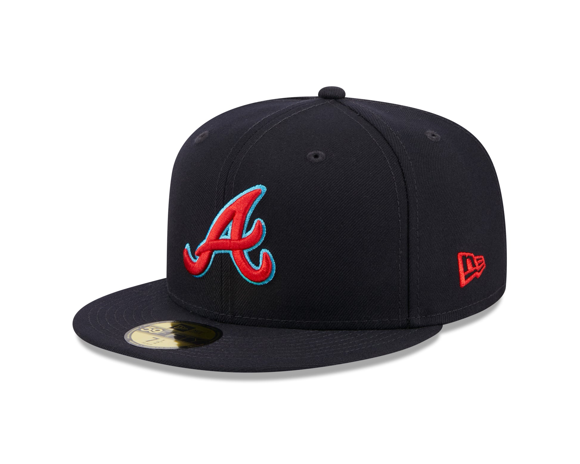 Fathers Day Atlanta Braves 59Fifty Fitted Cap - OTC - Headz Up 