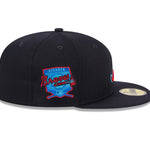 Fathers Day Atlanta Braves 59Fifty Fitted Cap - OTC - Headz Up 