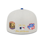 New Era - 5950 Fitted WORLDCLASS - New York Mets - Stone/Blue - Headz Up 