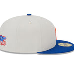 New Era - 5950 Fitted WORLDCLASS - New York Mets - Stone/Blue - Headz Up 
