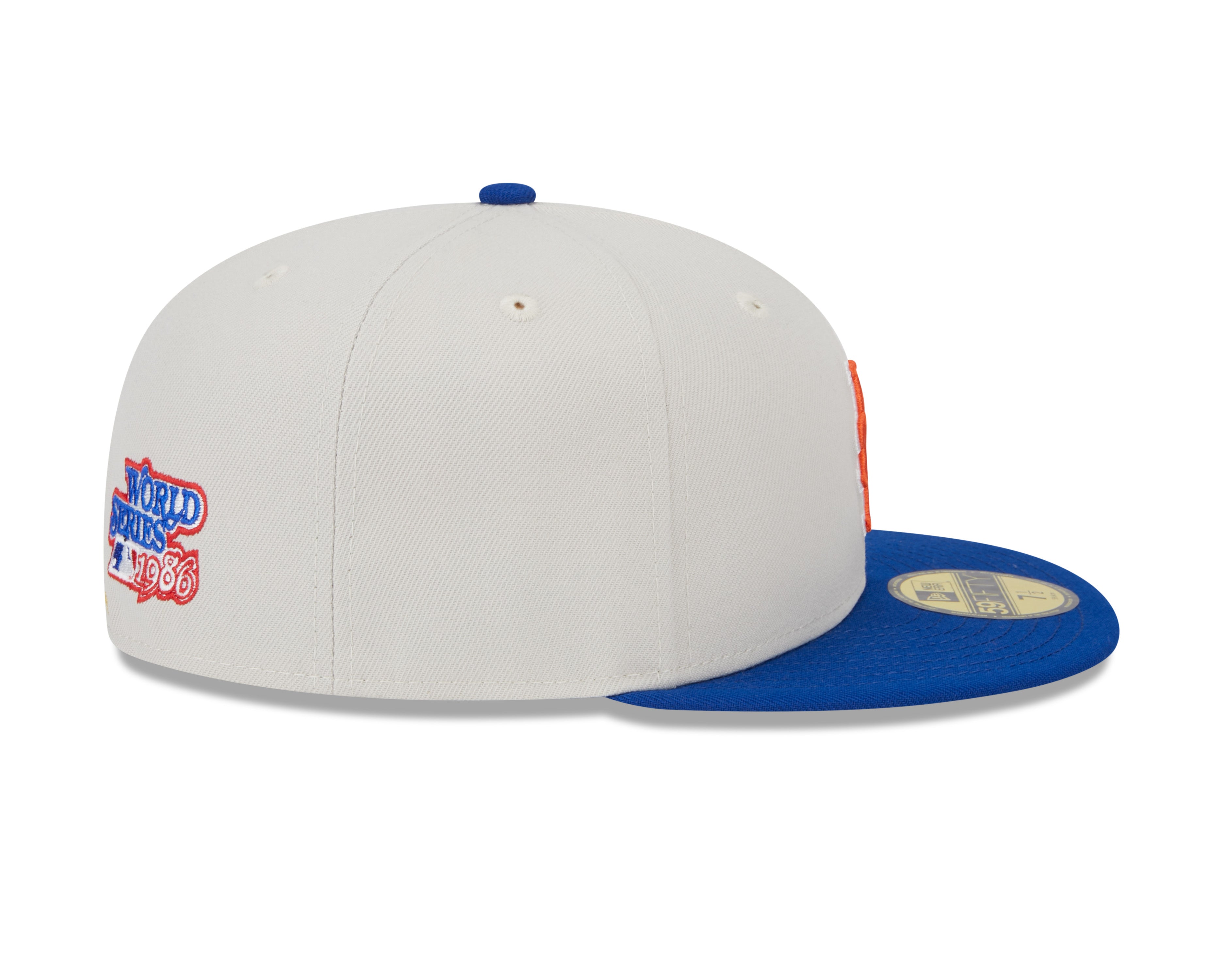New Era - 5950 Fitted WORLDCLASS - New York Mets - Stone/Blue - Headz Up 