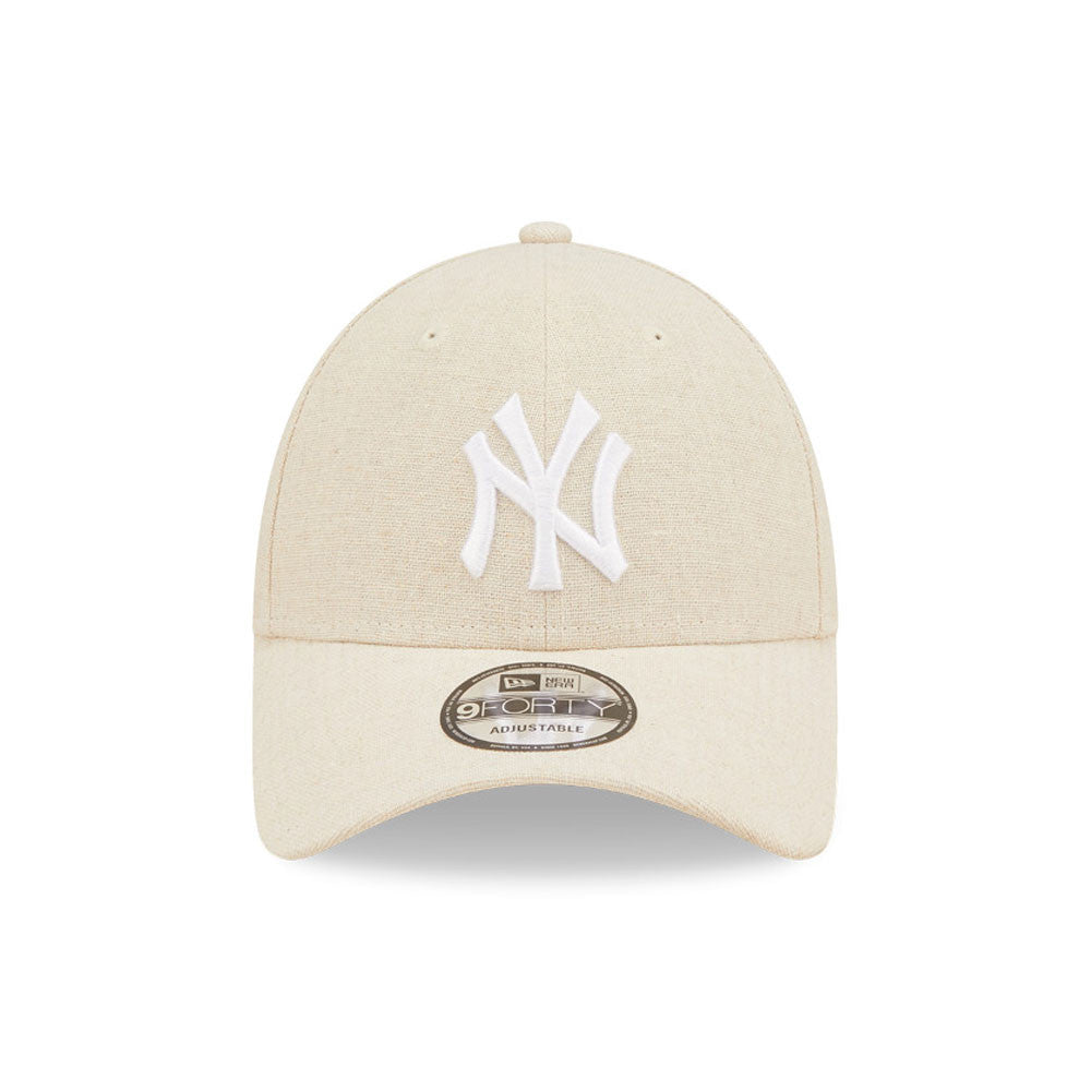 New Era - 9FORTY - New York Yankees - Linen - Stone/White - Headz Up 