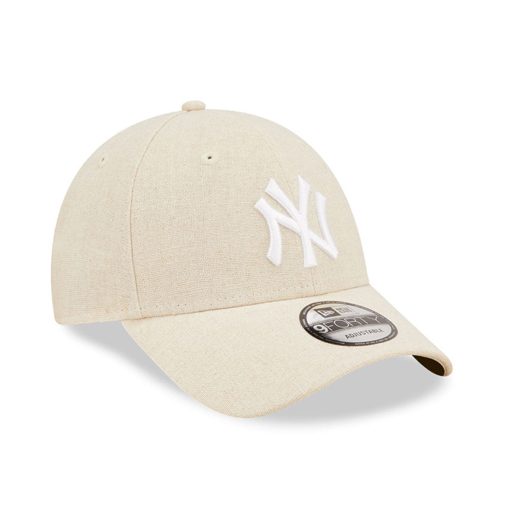 New Era - 9FORTY - New York Yankees - Linen - Stone/White - Headz Up 