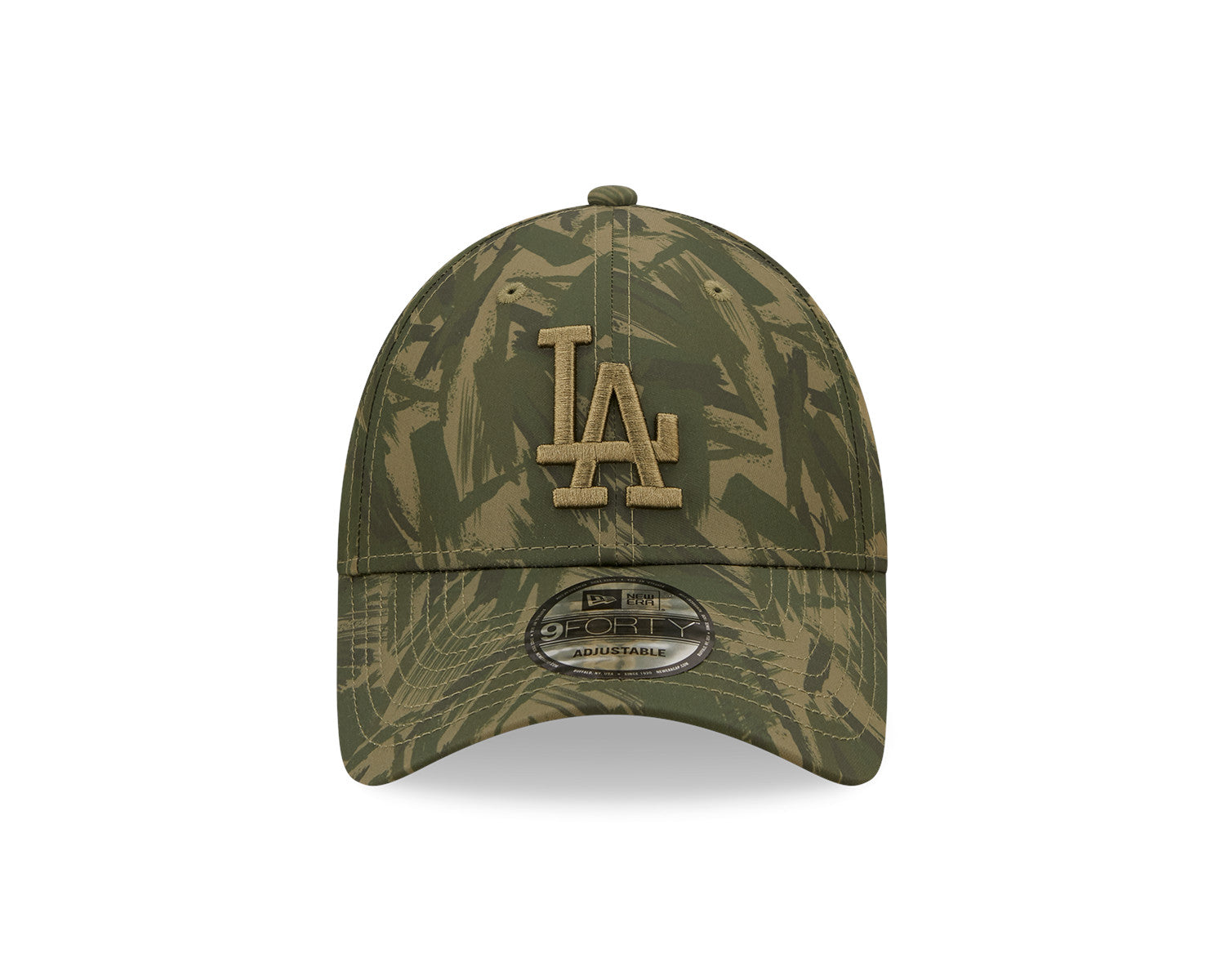 Painted 9Forty Los Angeles Dodgers - Olive - Headz Up 