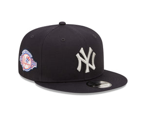 New York Yankees Team Side Patch 9Fifty Snapback - Navy/Grey - Headz Up 