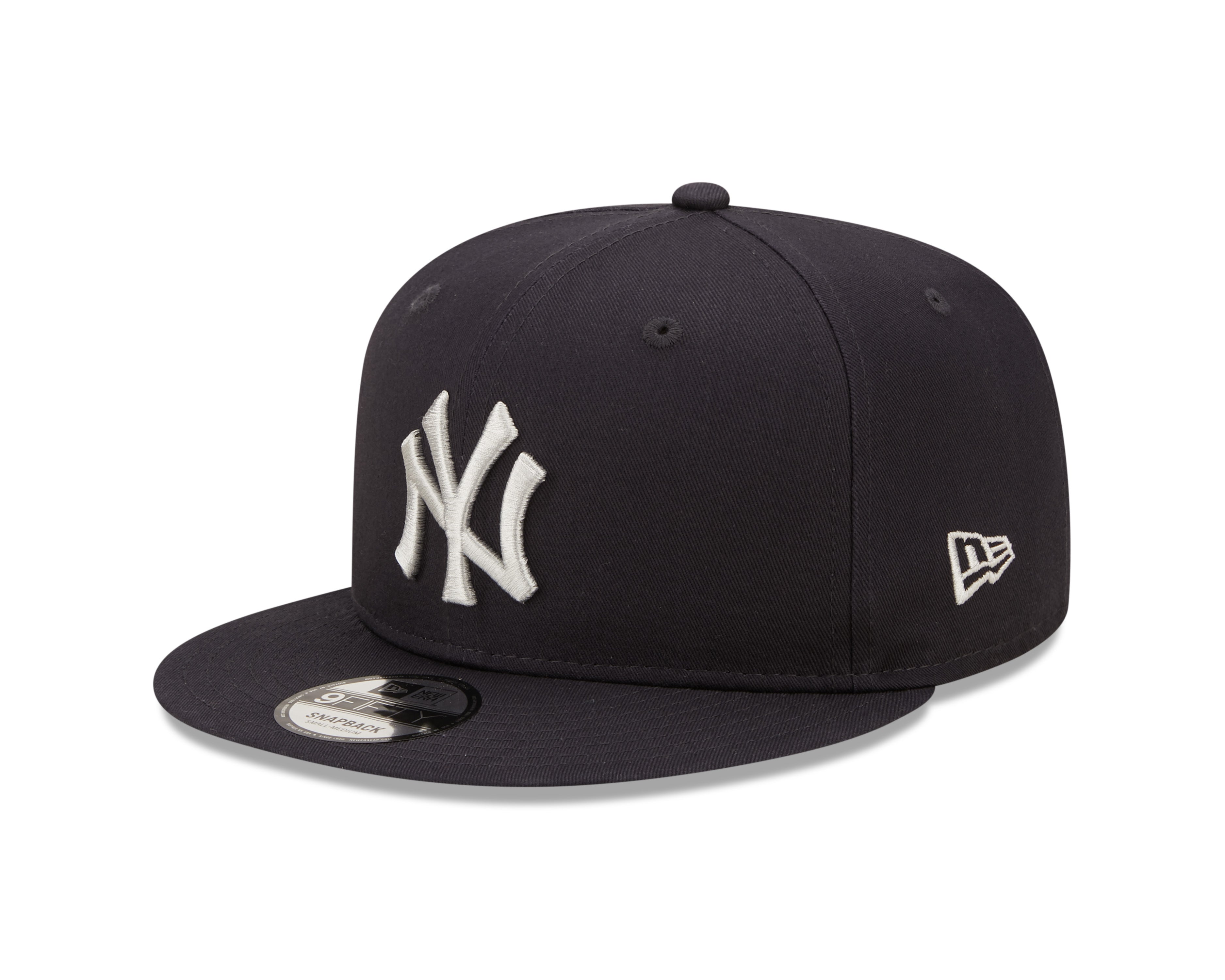 New York Yankees Team Side Patch 9Fifty Snapback - Navy/Grey - Headz Up 