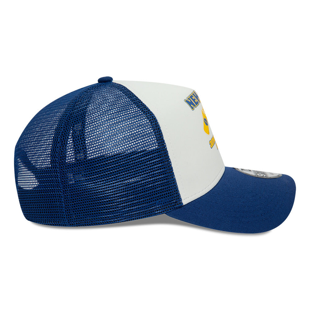 New Era Food Trucker Cap New Era - White/Royal Blue - Headz Up 