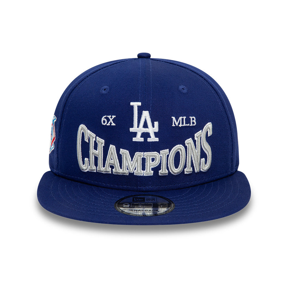 New Era 9Fifty Champions Patch Los Angeles Dodgers - Royal Blue - Headz Up 