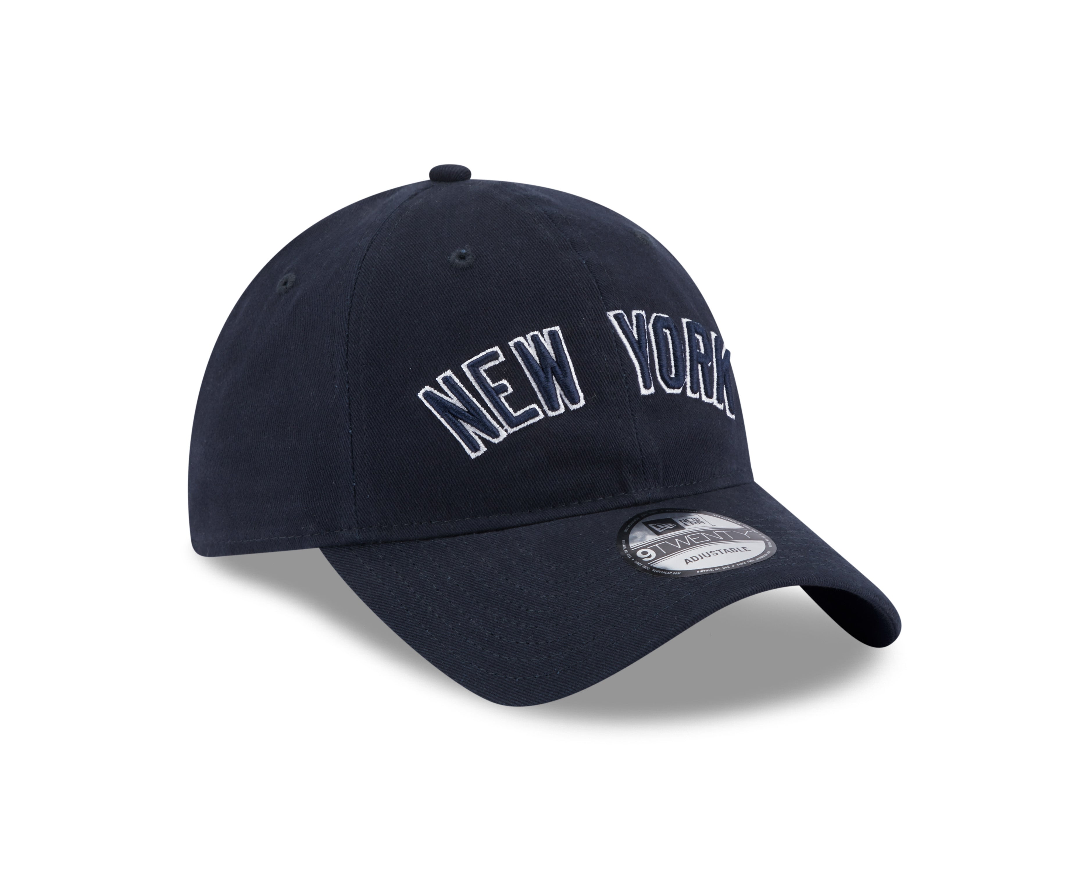 New Era Team Script New York Yankees 9Twenty - Navy - Headz Up 