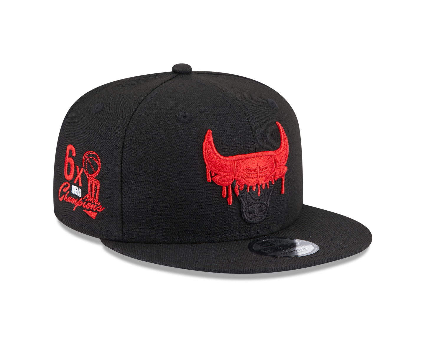 New Era - Chicago Bulls Team Drip 9Fifty Snapback - Black - Headz Up 