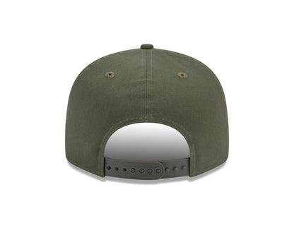 New Era 9Fifty Side Patch Los Angeles Dodgers - Olive/Yellow - Headz Up 