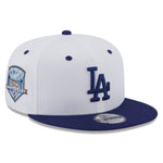 New Era 9Fifty Crown Patch Los Angeles Dodgers - White/Royal Blue - Headz Up 