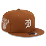 New Era 9Fifty Side Patch Detroit Tigers - Brown - Headz Up 