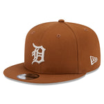 New Era 9Fifty Side Patch Detroit Tigers - Brown - Headz Up 