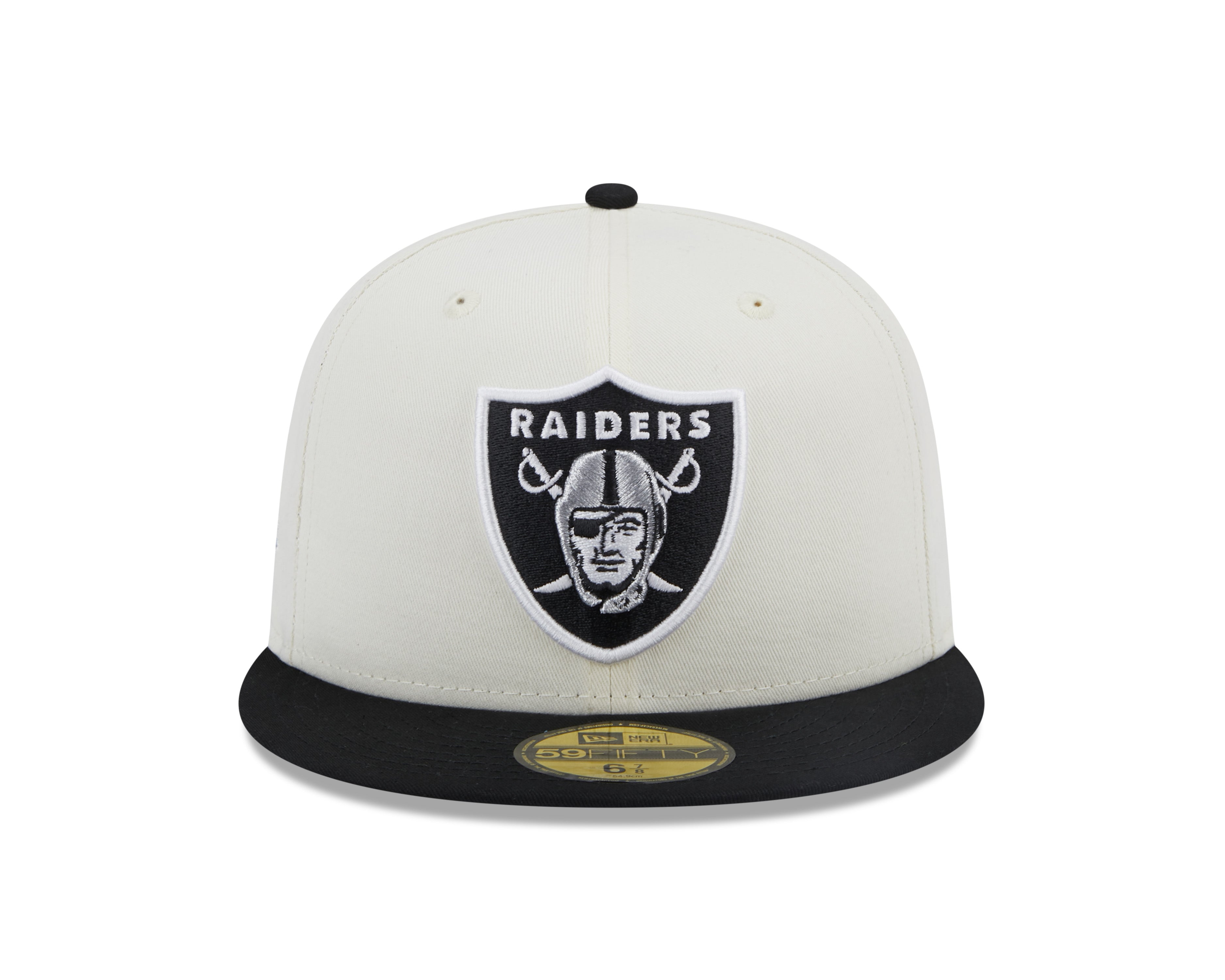 New Era 59Fifty Fitted Cap CHAMPIONSHIPS Las Vegas Raiders - White/Black - Headz Up 