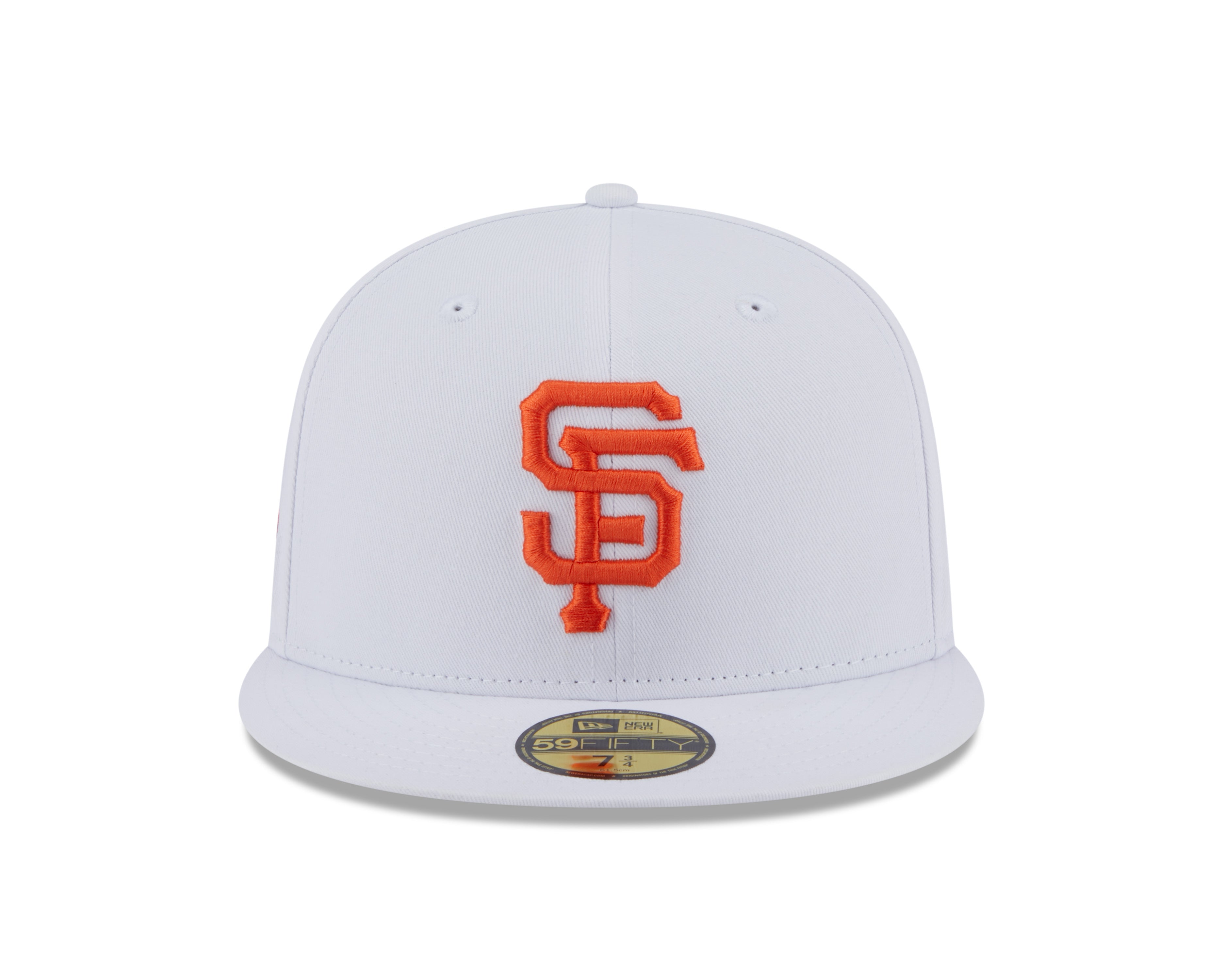 New Era 59Fifty Fitted Cap Team Side Patch San Francisco Giants - White - Headz Up 