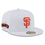 New Era 59Fifty Fitted Cap Team Side Patch San Francisco Giants - White - Headz Up 