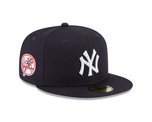 New Era 59Fifty Fitted Cap Team Side Patch New York Yankees - Navy - Headz Up 