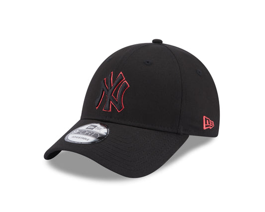 New Era - New York Yankees - 9Forty TEAM OUTLINE - Black - Headz Up 