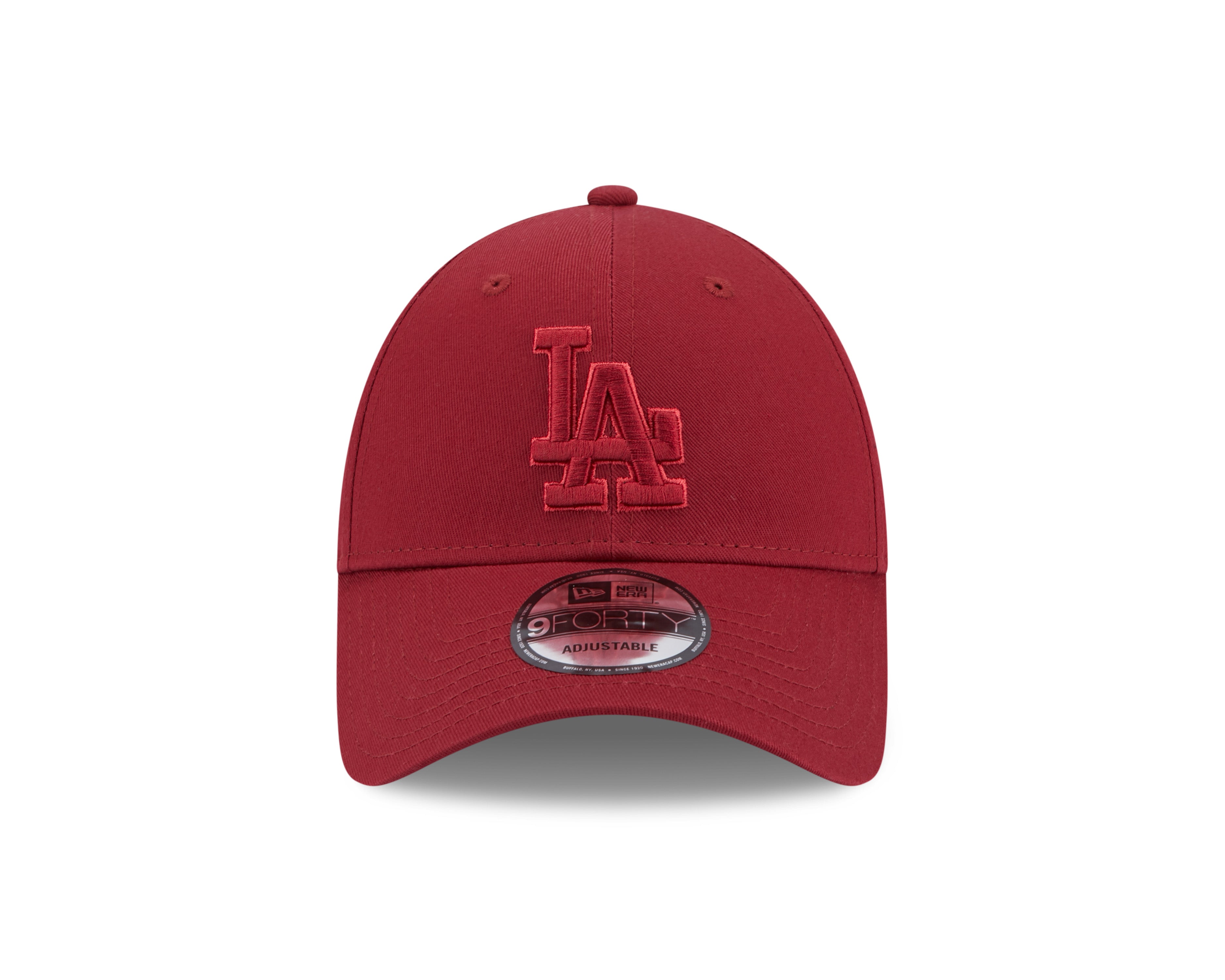 New Era - Los Angeles Dodgers - 9Forty TEAM OUTLINE - Dark Red - Headz Up 