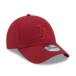 New Era - Los Angeles Dodgers - 9Forty TEAM OUTLINE - Dark Red - Headz Up 