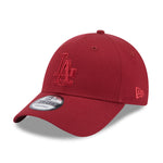 New Era - Los Angeles Dodgers - 9Forty TEAM OUTLINE - Dark Red - Headz Up 