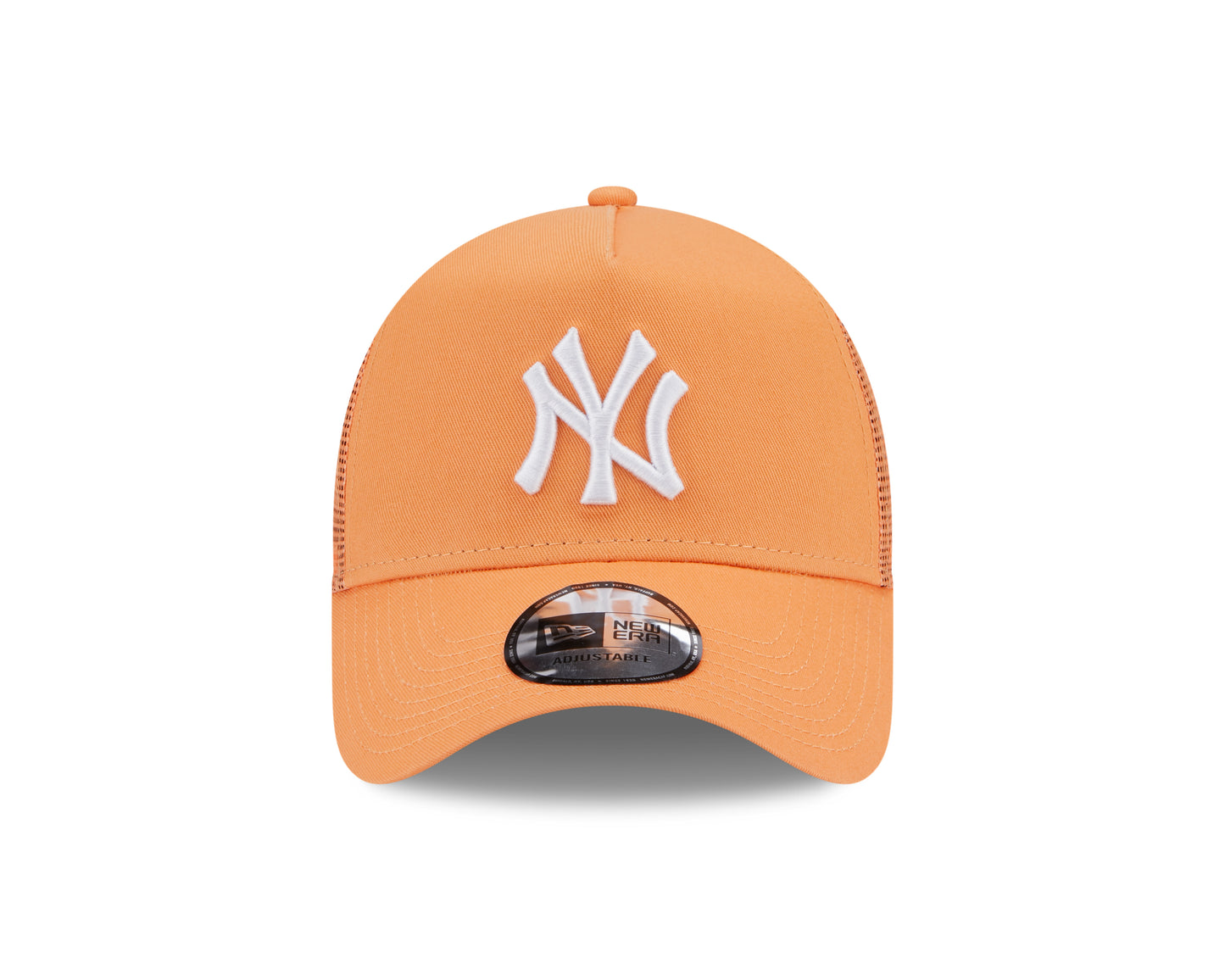 New Era League Essential Trucker Cap New York Yankees - Peach - Headz Up 