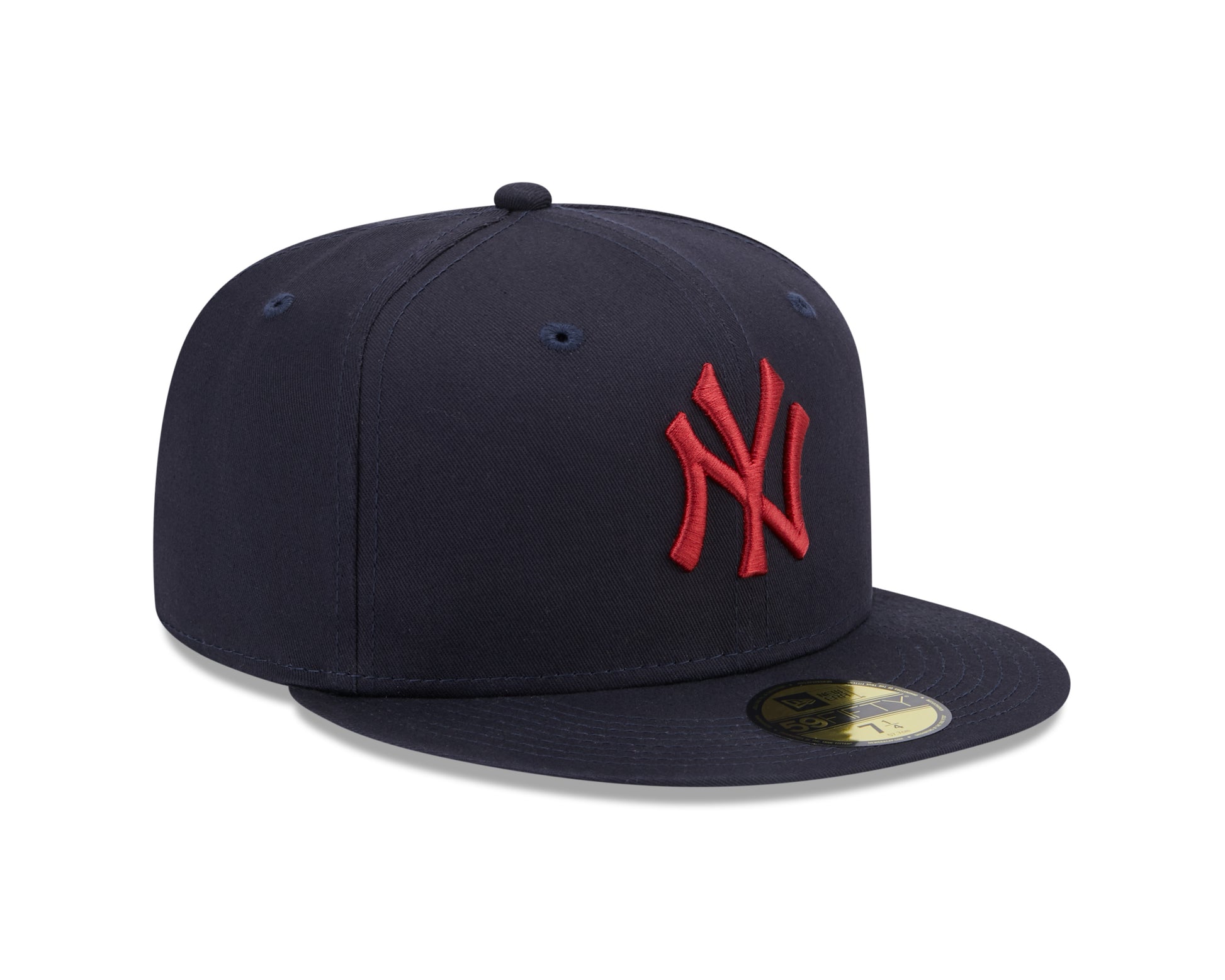New Era 59Fifty Fitted Cap League Essential New York Yankees - Navy/Cardinal - Headz Up 