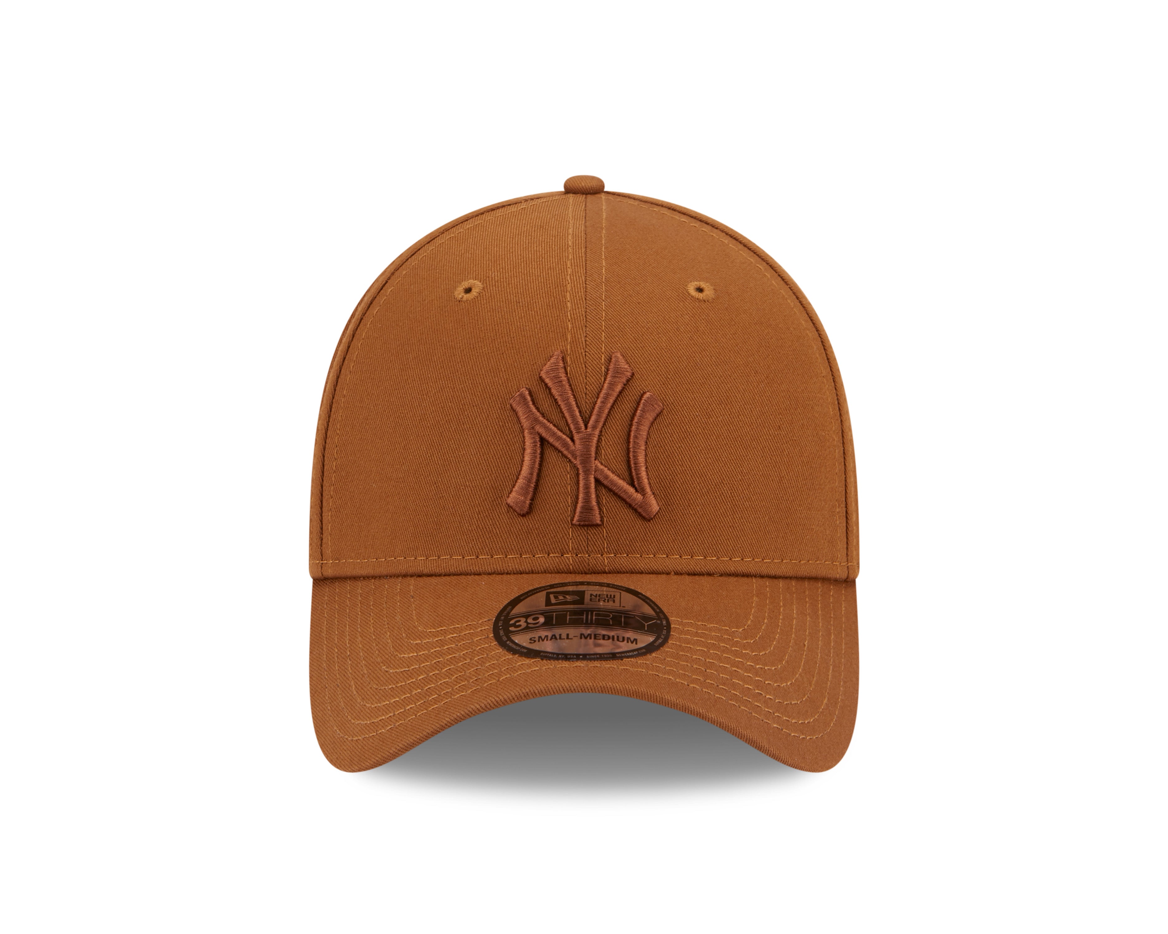 New Era New York Yankees League Essential 39Thirty - Light Brown Tonal - Headz Up 