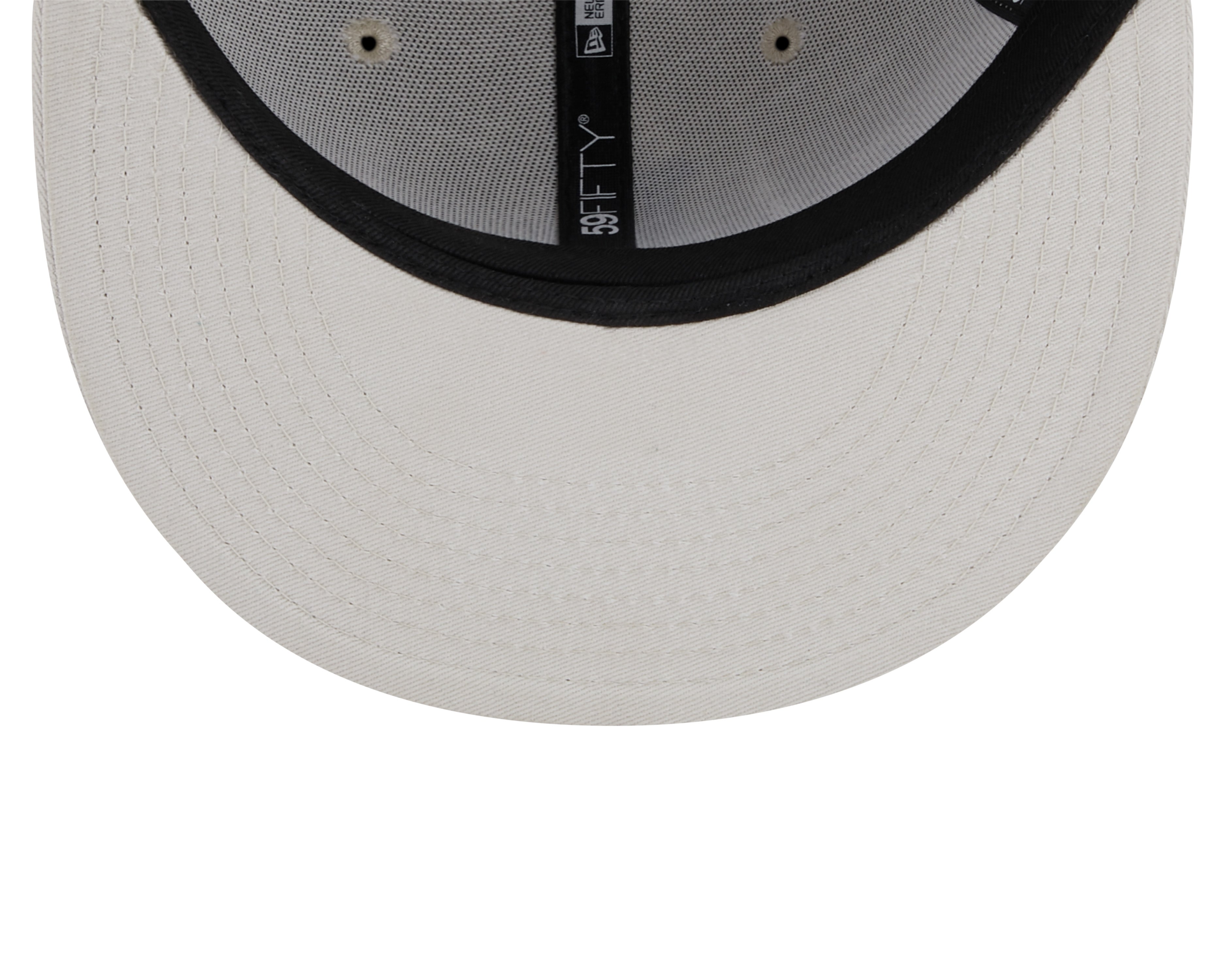 New Era 59Fifty Fitted Cap League Essential Los Angeles Dodgers - Stone/Purple - Headz Up 