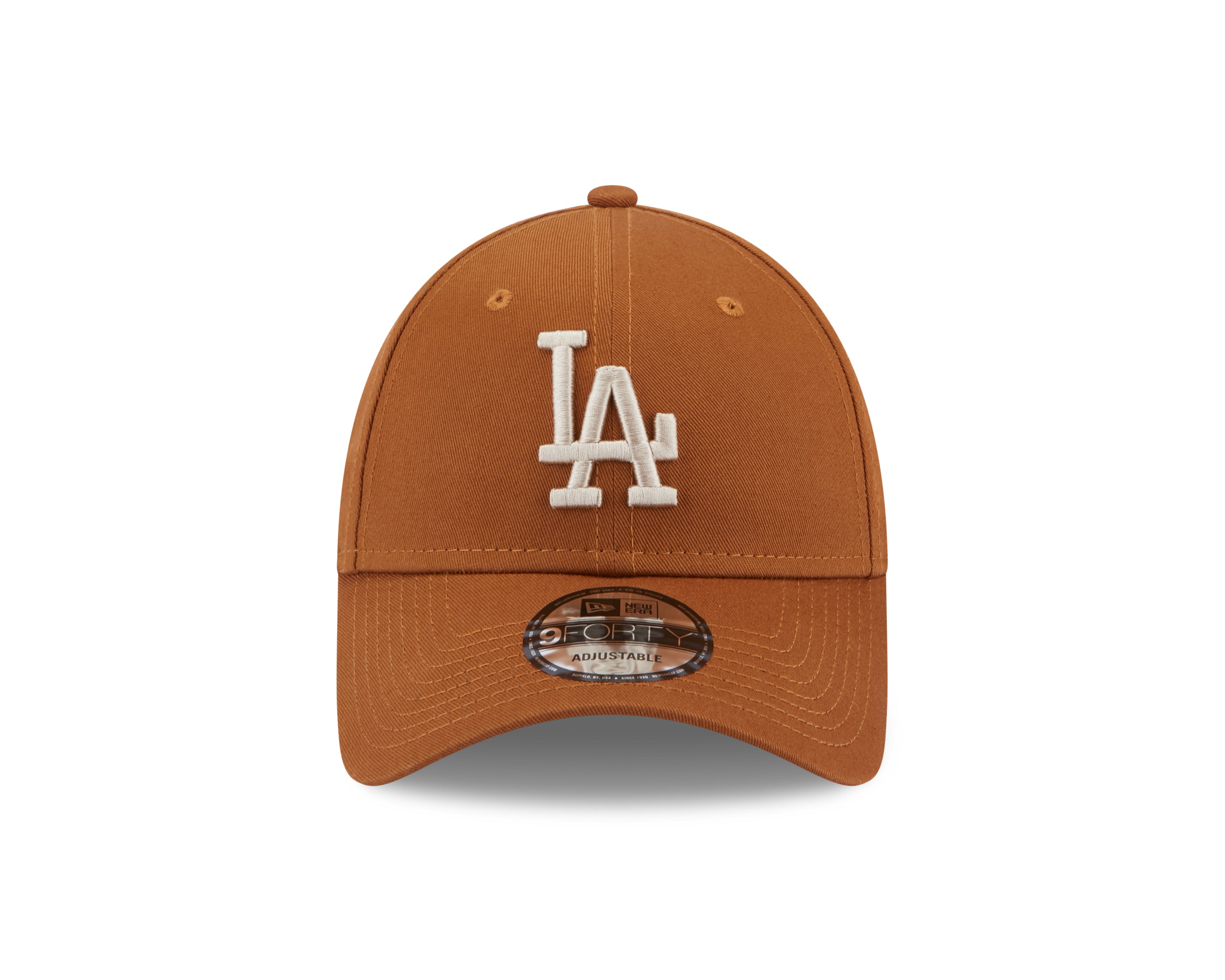 New Era Los Angeles Dodgers League Essential 9Forty - Light Brown/Stone - Headz Up 