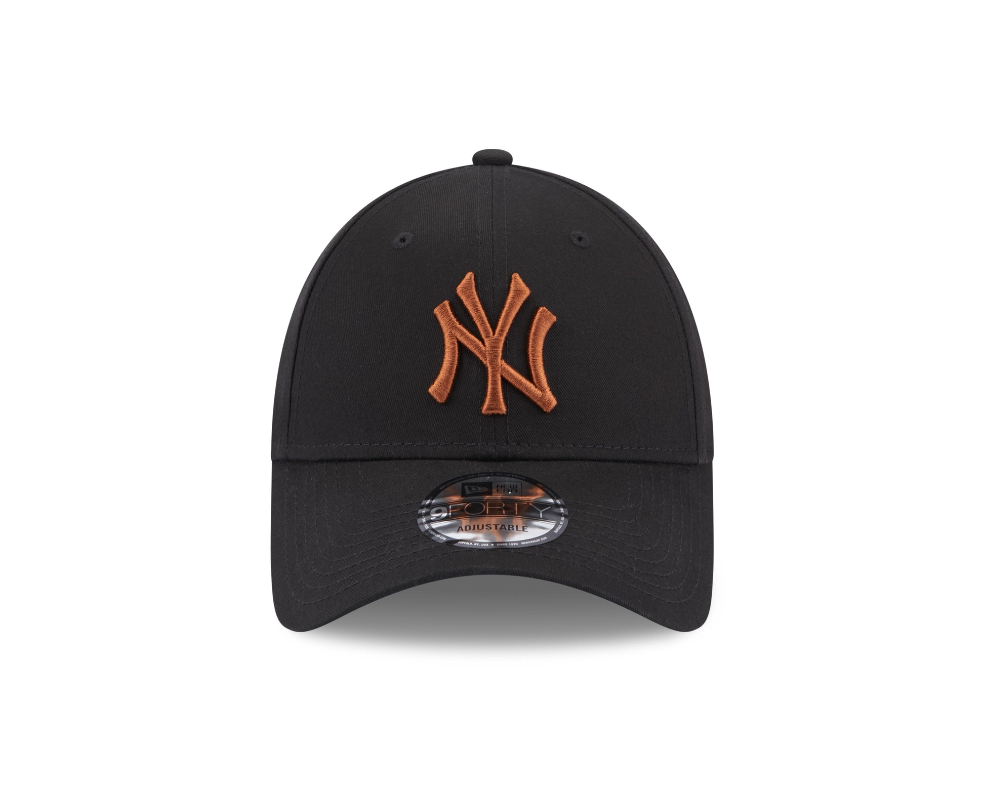 New Era New York Yankees League Essential 9Forty - Black/Brown - Headz Up 