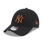 New Era New York Yankees League Essential 9Forty - Black/Brown - Headz Up 
