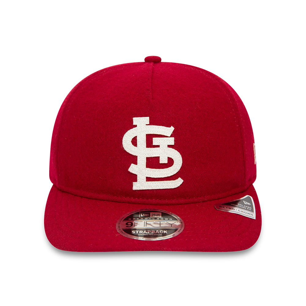 New Era St. Louis Cardinals MLB Cooperstown 9Fifty Retro Crown - Red - Headz Up 