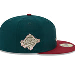New Era - MLB WS Contrast 59Fifty Fitted - Atlanta Braves - Green/Red - Headz Up 