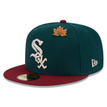 New Era - MLB WS Contrast 59Fifty Fitted - Chicago White Sox - Green/Red - Headz Up 