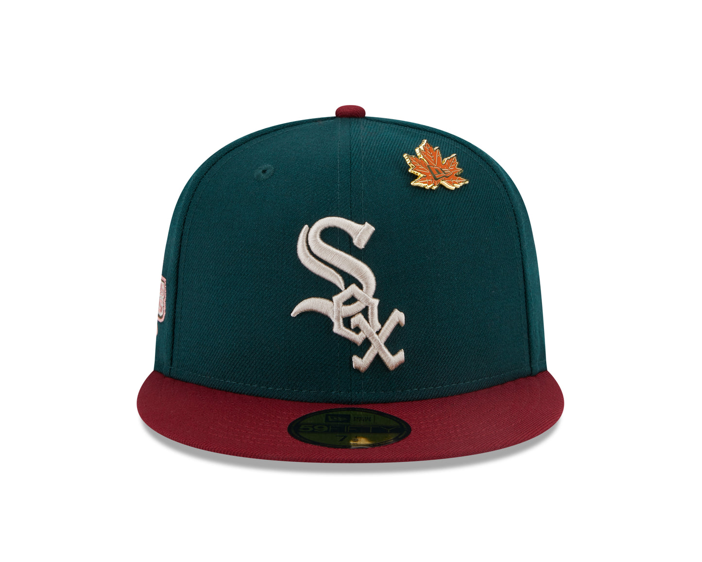 New Era - MLB WS Contrast 59Fifty Fitted - Chicago White Sox - Green/Red - Headz Up 